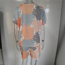 Load image into Gallery viewer, Casual Women&#39;s Tracksuit Suit Sportswear Women T-shirt Shorts Tracksuits Sets Female Summer Casual Short Pants Matching Sets