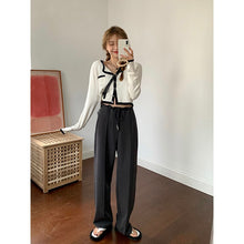 Load image into Gallery viewer, Character Short Style Knitted Cardigan 2021new Early Spring Women&#39;s Thin Loose Sweater Coat Style Loose Top