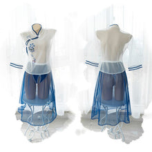 Load image into Gallery viewer, Chinese Ancient Clothing Fairy Princess Sleepwear Babydoll Lingerie Nightwear Set Transparent Hot Sexy Party Costume Tang Hanfu