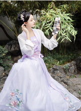 Load image into Gallery viewer, Chinese Folk Dance hanfu dress Retro Tang Dynasty Princess Cosplay Stage Wear Asian Traditional chinese Hanfu women Fairy Dress