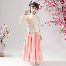 Load image into Gallery viewer, Chinese Girls Hanfu Dress Lovely Kids Photography Christmas Vintage Children Ancient Fairy Princess Photo Shoot Cosplay Gowns