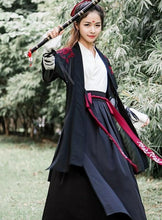 Load image into Gallery viewer, Chinese National Folk Dance Costume Women Traditional Hanfu Clothin Lady Oriental Swordsman Outfit Han Dynasty Cosplay Clothing