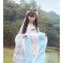 Load image into Gallery viewer, Chinese Traditional Fairy Dance Costume Ancient Hanfu Clothing Women Oriental Folk Dancewear Lady Tang Dynasty Princess Clothing