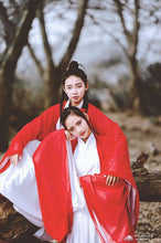 Load image into Gallery viewer, Chinese Traditional Folk Dance Costume Women Ancient Hanfu Dress Oriental Style Tang Dynasty Dance Clothing Girl Fairy Cosplay