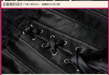 Load image into Gallery viewer, Chrismas Sexy Corset Wedding Party Dress Bustier Whole Set Corset Sexy Lingerie Gothic Party Queen Corset Dress