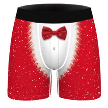 Load image into Gallery viewer, Christmas Printed Funny Underwear for Sexy Mans Boxers Mens Holiday Underpants Male New Year&#39;s Panties Shorts Trunks Homme