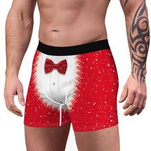 Load image into Gallery viewer, Christmas Printed Funny Underwear for Sexy Mans Boxers Mens Holiday Underpants Male New Year&#39;s Panties Shorts Trunks Homme