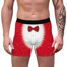 Load image into Gallery viewer, Christmas Printed Funny Underwear for Sexy Mans Boxers Mens Holiday Underpants Male New Year&#39;s Panties Shorts Trunks Homme