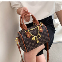 Load image into Gallery viewer, Clássico retro feminino tote bags pequeno couro do plutônio das mulheres designer bolsas de luxo marca ombro crossbody sacos sen