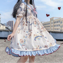 Load image into Gallery viewer, Classic Japanese Summer New Sweet Lolita Dress Women&#39;s Princess Dress Cosplay Costume Cotton JSK Dress for Girl
