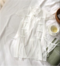 Load image into Gallery viewer, Classic Vintage Button Slim Long Dress Women Summer New Qipao Chinese Traditional Mandarin Collar Cheongsam