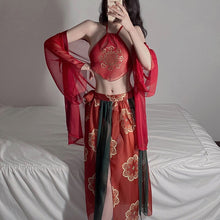 Load image into Gallery viewer, Classical Lace Women Dancer Night Dress Cosplay Sexy Sleepwear Bridesmaid Nightgown Camisolas Lingerie Sleep Tops Summer 2022