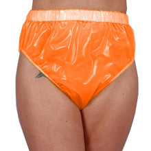 Load image into Gallery viewer, Clear PVC Plastic Bikini Panties PVC Underwear Transparent Glass Clear shorts high waist thongs adult baby panties sissy cloth
