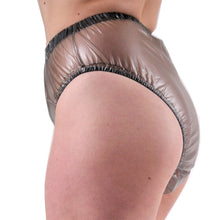 Load image into Gallery viewer, Clear PVC Plastic Bikini Panties PVC Underwear Transparent Glass Clear shorts high waist thongs adult baby panties sissy cloth