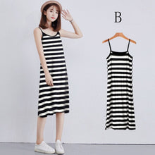 Load image into Gallery viewer, Cotton Long Womens Nightgowns Homewear Womens Clothing Spaghetti Strap Ladies Gowns Night Dress Lingerie Dress Casual Sleepwear