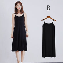 Load image into Gallery viewer, Cotton Long Womens Nightgowns Homewear Womens Clothing Spaghetti Strap Ladies Gowns Night Dress Lingerie Dress Casual Sleepwear