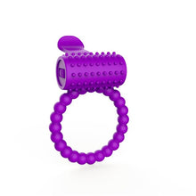 Load image into Gallery viewer, Couple Sexy Toy Elastic Delay Ring Vibrating Cock Stretchy Intense Clit Stimulation Premature Ejaculation Lock Adult Vibrator