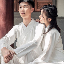 Load image into Gallery viewer, Couples Matching Hanfu Sleepwear Chinese Men Women Pyjama Set Tops And Pants Womans Two Piece Suits Unisex Clothing For Adult