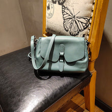 Load image into Gallery viewer, Cow Leather Handbag 2022 New Leather Shoulder Messenger Bag Female Fashion Wild Texture First Layer Leather Portable Pure