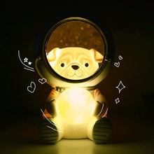 Load image into Gallery viewer, Creative Cute Galaxy Guardian Pet Astronaut Night Light Personality Bedroom Decoration Lights Star Light Kids Toys Birthday Gift