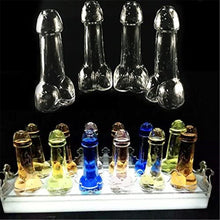 Load image into Gallery viewer, Creative Dick Penis Cocktail Glass Cup Mug Bottle Glass Unique Drink Glass for Party Beer Cup Funny Interesting Cups Mug Bottle