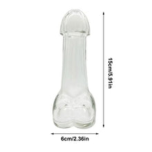 Load image into Gallery viewer, Creative Dick Penis Cocktail Glass Cup Mug Bottle Glass Unique Drink Glass for Party Beer Cup Funny Interesting Cups Mug Bottle