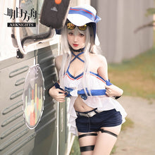 Load image into Gallery viewer, Customize Arknights GUARD Skadi Coral Coast Cosplay Costumes Sexy Costume Women Sexy Swimsuit Sun Hat Suit Halloween Dress Up