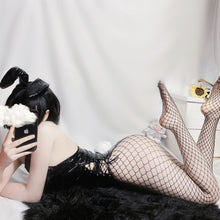 Load image into Gallery viewer, Cute Bunny Girl Cosplay Costume Sexy Faux Leather Material Kawaii Rabbit Woman Set Good Quality Can Wear Out To Comic Live Show
