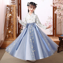 Load image into Gallery viewer, Cute Kids Hanfu Dresses Vintage Chinese Style Girls Traditional Princess Dress Hanfu Cosplay Costume Tang Clothes Vestido Chino