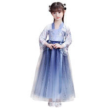 Load image into Gallery viewer, Cute Kids Hanfu Dresses Vintage Chinese Style Girls Traditional Princess Dress Hanfu Cosplay Costume Tang Clothes Vestido Chino