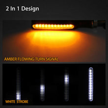 Load image into Gallery viewer, Motorcycle LED Turn Signal Indicator Lights Flowing Water Blinker Day Running light Brake Lamp Flasher Motorcycle Led Light