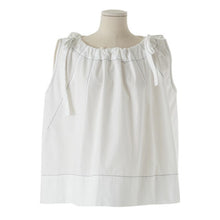 Load image into Gallery viewer, Design Sleeveless Shoulder Bow Sweet Women Blouse Simple Korean Japan Style O Neck Shirts Women Loose Elegant Soft Blusas Mujer