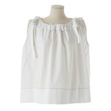 Load image into Gallery viewer, Design Sleeveless Shoulder Bow Sweet Women Blouse Simple Korean Japan Style O Neck Shirts Women Loose Elegant Soft Blusas Mujer