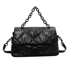 Load image into Gallery viewer, Designer de luxo bolsa de ombro feminina qualidade náilon crossbody sacos inverno bolsas e bolsas femininas moda embreagem