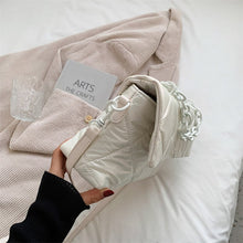 Load image into Gallery viewer, Designer de luxo bolsa de ombro feminina qualidade náilon crossbody sacos inverno bolsas e bolsas femininas moda embreagem