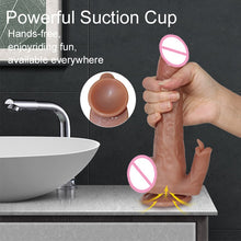 Load image into Gallery viewer, Dildo Vibrator Heating Telescopic Rotation Dildos Vibrators Tongue Licking Clitoris G Spot Stimulator Sex Toys for Adults Women