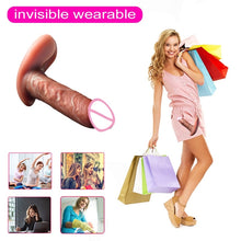 Load image into Gallery viewer, Dildo Vibrators for Women G-spot Clitoris Remote Control Wearable Vibrator Invisible Butterfly Panties Vibrating Penis Sex Toys