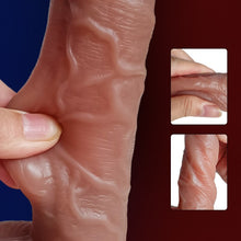 Load image into Gallery viewer, Dildo realistic penis vibrator sexy toys strap on telescopic dick suction cup dildo anal vibrators sex machine dildio for women