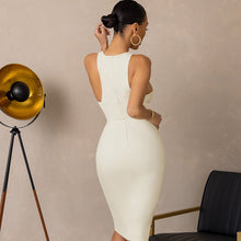 Load image into Gallery viewer, Dresses For Women 2022 Summer Skinny Sexy Black Halter Casual Evening Party Prom Mini Dress Vestidos Irregular Outfits Clothes