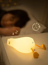 Load image into Gallery viewer, Duck Nightlights Led Night Light Duckling Rechargeable Lamp USB Cartoon Silicone Children Kid Bedroom Decoration Birthday Gift