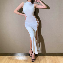 Load image into Gallery viewer, Elegant Black Sleeveless Bandage Sexy Dress for Women Club Party Backless Tank Dresses Skinny Fashion Summer 2022