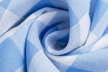 Load image into Gallery viewer, Elegant Butterfly Sleeve Ruffle Mini Dress Casual Square Collar Plaid Party Dress Women Summer Loose Pocket Beach Dress Vestidos