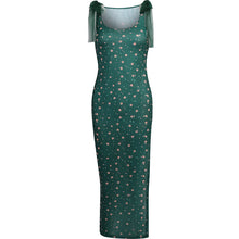 Load image into Gallery viewer, Elegant Retro Print Sleeveless Sexy Slit Tie Cut-Out Maxi Dress Party Club 2022 Fashion Summer Dresses Bodycon Outfits Vacation