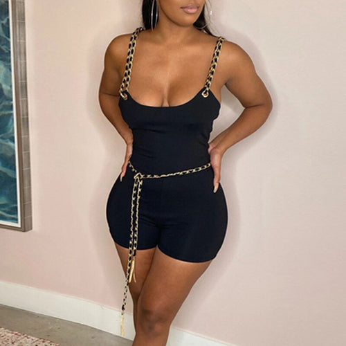 Elegant Sexy Bodysuit Women Spaghetti Strap Bodycon Combishort Jumpsuit Shorts 2021 Summer Woman Playsuit Rompers Streetwear