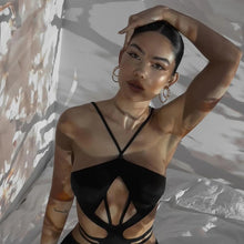 Load image into Gallery viewer, Elegant Sleeveless Sexy Halter Tie Cut-Out Maxi Dress Party Club Backless Fashion Summer Dresses Bodycon Outfits Vacation