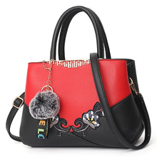 Load image into Gallery viewer, Embroidered Messenger Bags Women Leather Handbags Bags for Women 2020 Sac a Main Ladies Hand Bag Female bag new
