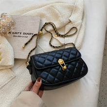 Load image into Gallery viewer, Embroidery Thread Small PU Leather Crossbody Bags For Women 2022 hit Trend Women&#39;s Branded Trending Shoulder Handbags