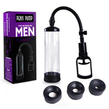 Load image into Gallery viewer, Enlarge penis pump penis enlargement vacuum pump penis trainer cock dick pro extender male massager pump sex toys for men penis