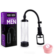 Load image into Gallery viewer, Enlarge penis pump penis enlargement vacuum pump penis trainer cock dick pro extender male massager pump sex toys for men penis