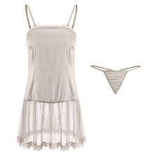 Load image into Gallery viewer, Erotic Button Backless Halter Dress Sexy See Trough Lingerie Erotic Hot Sexy Lingerie Lenceria Erotica Mujer Sexi Sexy Erotica